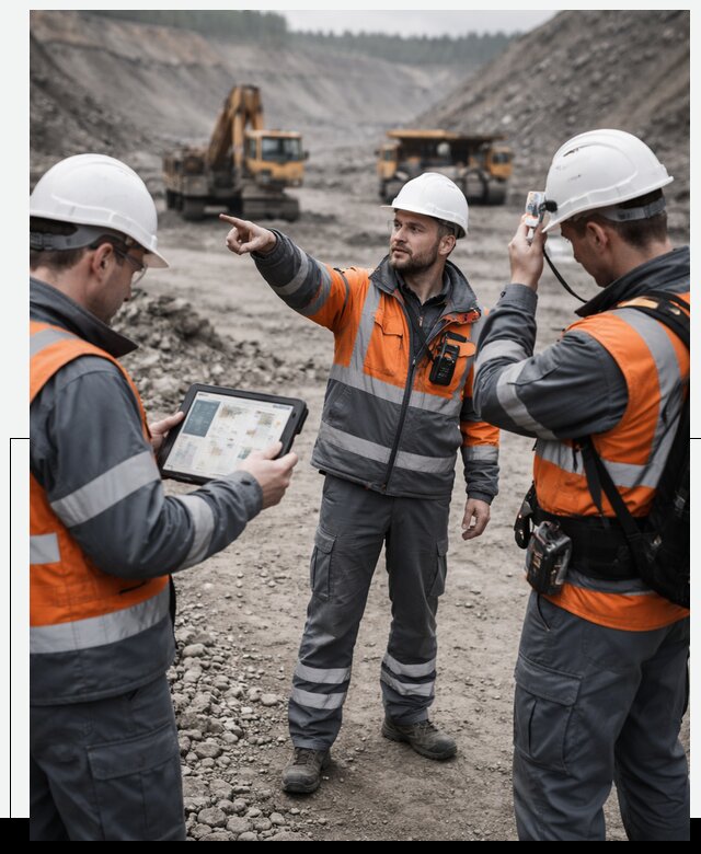 Система контроля персонала для горнодобывающей отрасли в Дагестанских Огнях