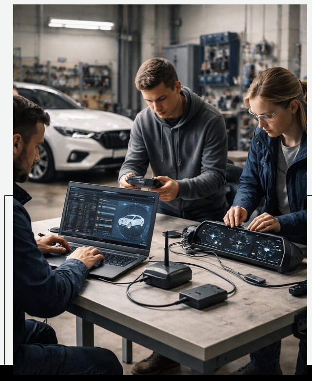 Разработка Connected Car и ПО для автопрома в Дагестанских Огнях