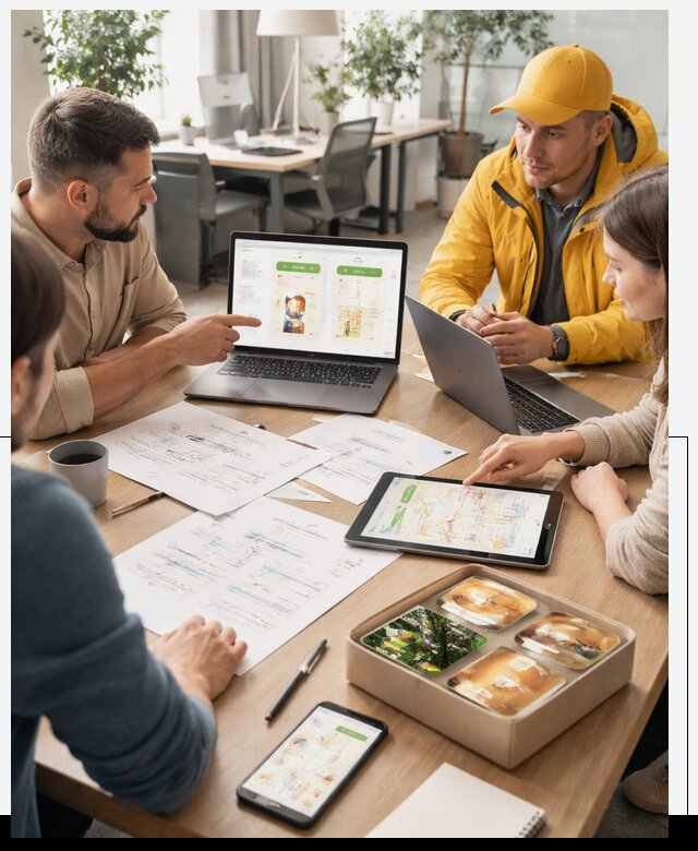 Разработка агрегатора доставки еды в Дагестанских Огнях от 15485 р., АвикейДгс